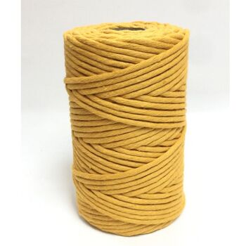 Corde Warp Macramé ø4mm -Moutarde 1