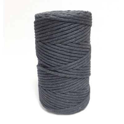 Corde Warp Macramé ø4mm -Gris Foncé