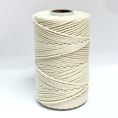 Macramé Cotton Rope ø 1.5mm -Ecru