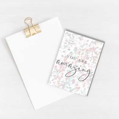 You're Amazing Card