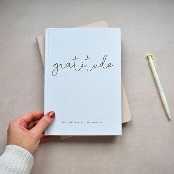 Journal de réflexion quotidienne Gratitude 1