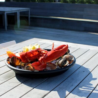 Round Reusable Seafood Tray
