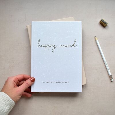 Diario de bienestar de la mente feliz