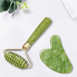 Natural Jade Gua Sha Scraping Board Massager Comprimés de grattage