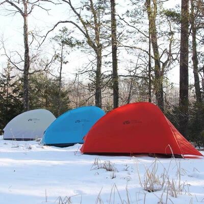 Nuova tenda da campeggio all'aperto con guida singola leggera 1