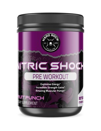 Nitric Shock Pre Workout - Punch aux fruits 1