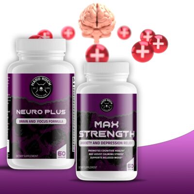 Nootropics Bundle - Mentaler und neuraler Stimulator