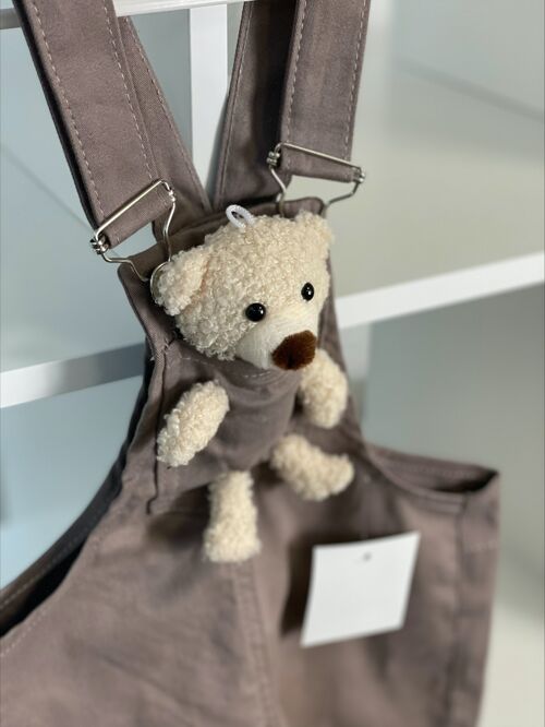 Kids Kinder Latzhose mit Teddy