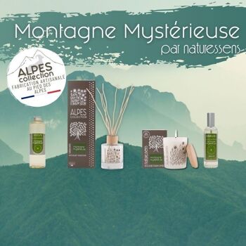 BOUGIE PARFUMEE CIRE VEGETALE MONTAGNE MYSTERIEUSE 3