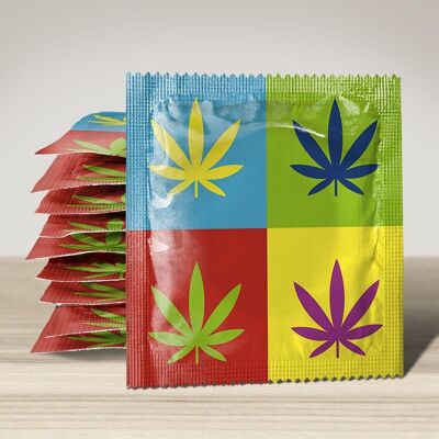 Condom: Cannabis Warhol