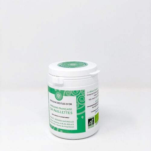 Spiruline BIO en paillettes