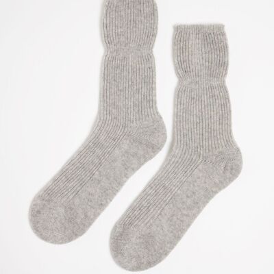 4-lagige gerippte Socken