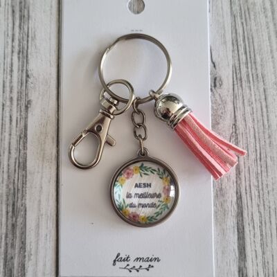 Keychain "AESH the best in the world"