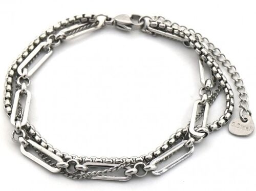 H-F15.3 B2275-010S S. Steel Chain Bracelet