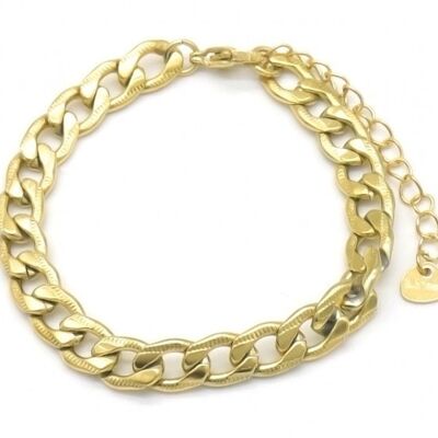 G-D15.1 B2275-011G S. Bracciale in acciaio con catena