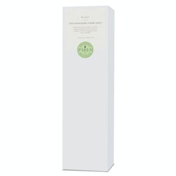 Diffuseur parfumé au romarin sauvage et à la bergamote - 180 g, cire 100 % naturelle, Coreless Cleanburn™, fabriqué au Royaume-Uni, parfum mélangé à la main. 6