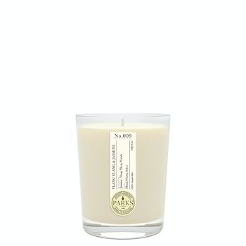 Bougie parfumée Ylang Ylang & Jasmin - 180 g, cire 100 % naturelle, Coreless Cleanburn™, fabriquée au Royaume-Uni, parfum mélangé à la main. 2