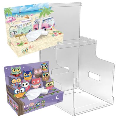 Starter Kit 2: "California" + "Owls" + 2 displays