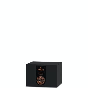 Bougie parfumée Fireside Embers - 80 g, cire 100 % naturelle, Coreless Cleanburn™, fabriquée au Royaume-Uni, parfum mélangé à la main. 3