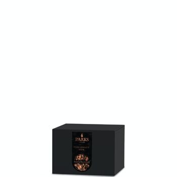 Bougie parfumée Pomegranate Noir - 80 g, cire 100 % naturelle, Coreless Cleanburn™, fabriquée au Royaume-Uni, parfum mélangé à la main, 6