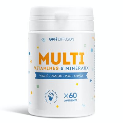 Multi Vitaminas y Minerales - 60 tabletas