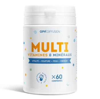 Multi Vitamines et Minéraux - 60 comprimés 1