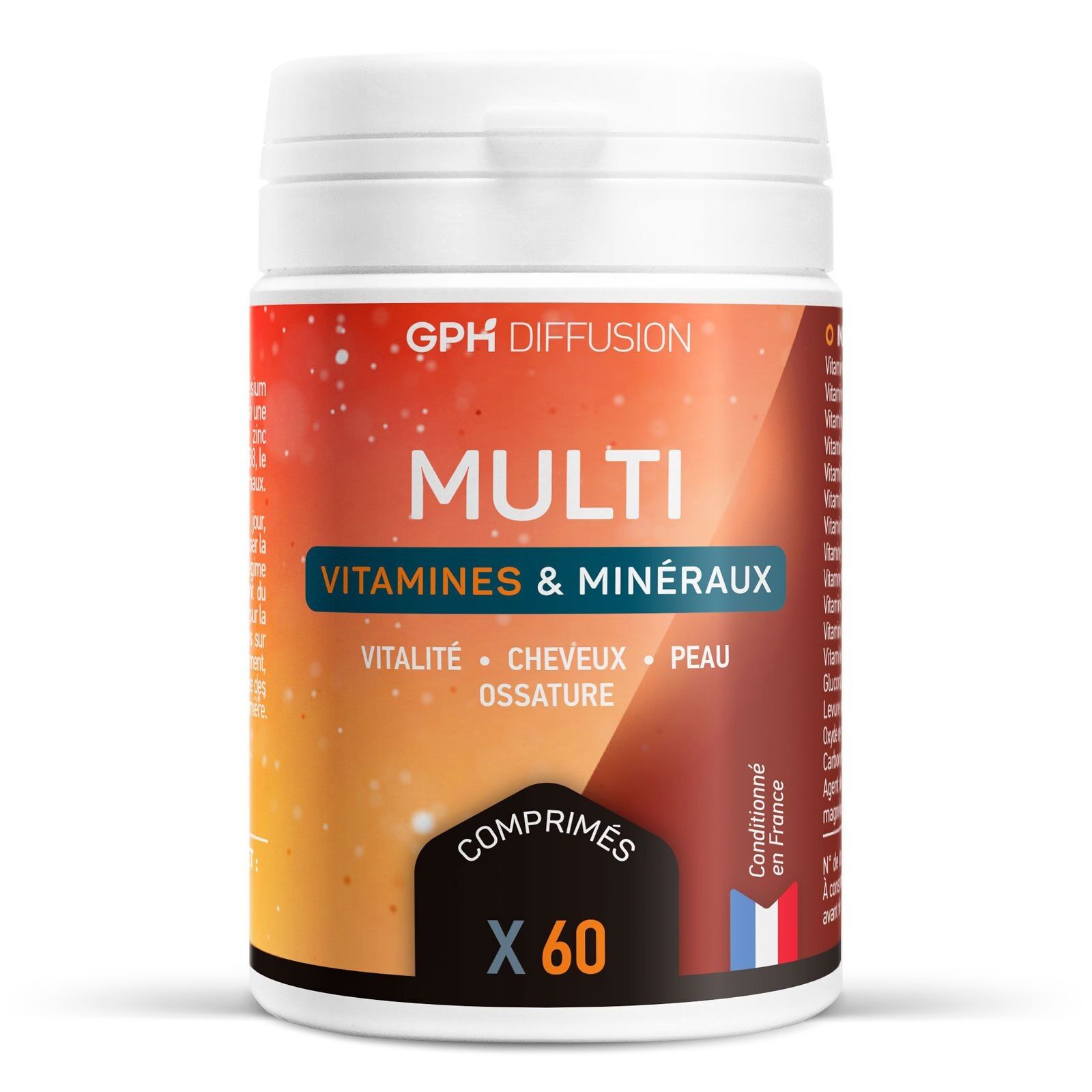 Multivitamine und Mineralien - 60 Tabletten