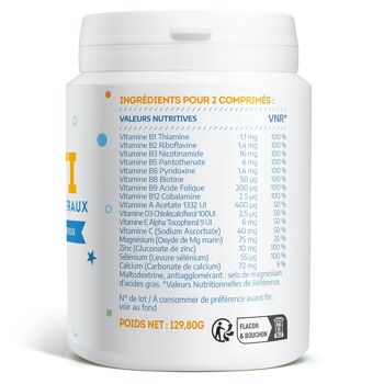 Multi Vitamines et Minéraux - 200 comprimés 3