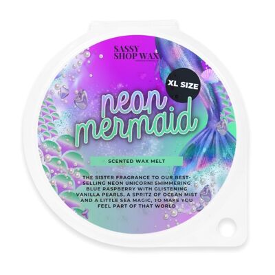 Neon-Meerjungfrau - 70 g Wachsschmelze
