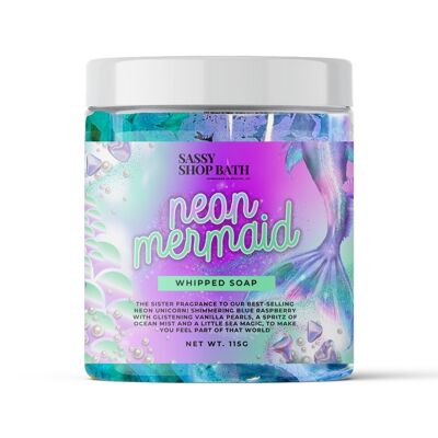 Neon Mermaid - Savon Fouetté