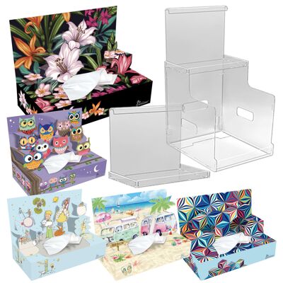 Starter Kit 3: "Lilies" + 1 display + 4 mini displays + 16 pcs (4 pieces per model)