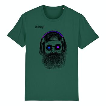 DEEEEJAYYY | T-shirt homme 100% coton biologique | VERT DOUX 3
