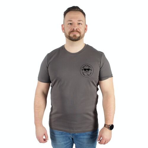 LOGO CLASSIC | Herren T-Shirt aus 100% Bio-Baumwolle | ANTHRAZIT