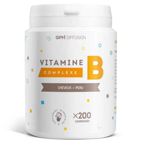 Vitamines B Complexe - 200 comprimés