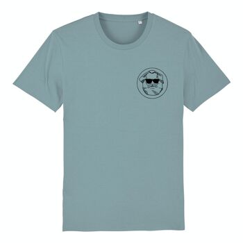 LOGO CLASSIQUE | T-shirt homme 100% coton biologique | TERRE BLEUE 3