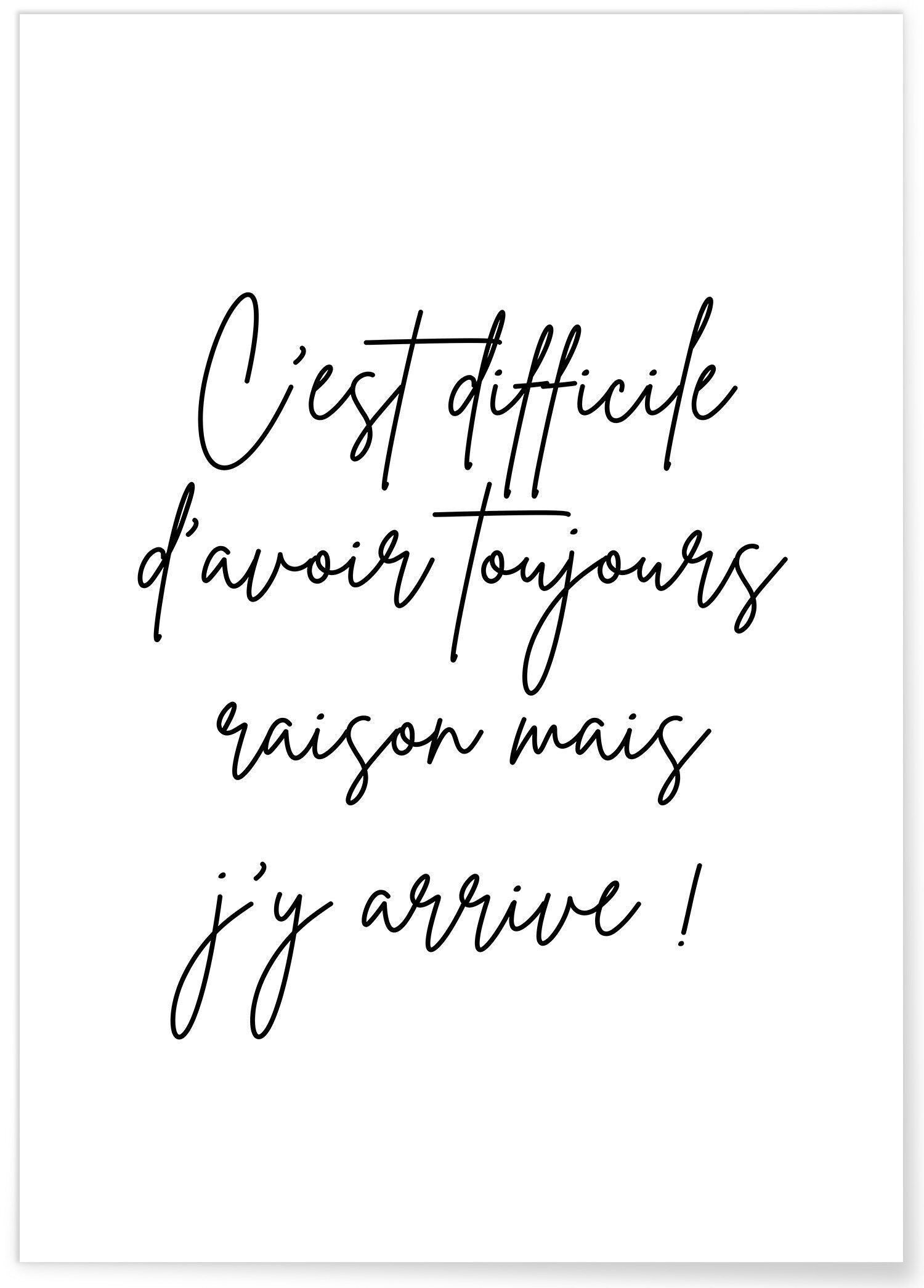 Es ist schwer, das richtige Plakat zu haben