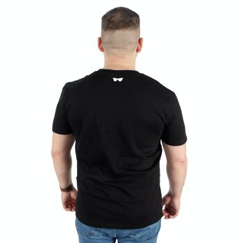 LOGO CLASSIQUE | T-shirt homme 100% coton biologique | NOIR 2