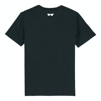 LOGO CLASSIQUE | T-shirt homme 100% coton biologique | NOIR 4