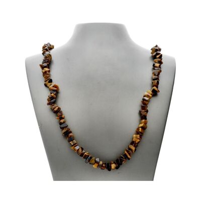 Collier Puce Oeil de Tigre