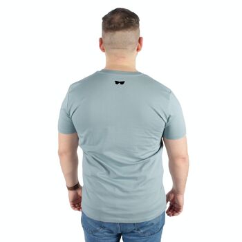 SKIEURS | T-shirt homme 100% coton biologique | TERRE BLEUE 2