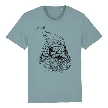 SKIEURS | T-shirt homme 100% coton biologique | TERRE BLEUE 3