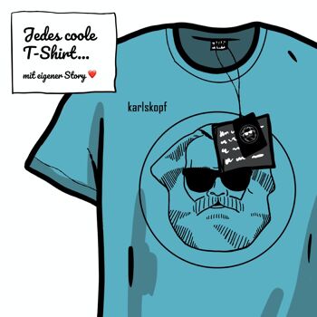 SKIEURS | T-shirt homme 100% coton biologique | TERRE BLEUE 8