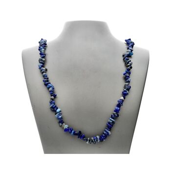 Collier puce Lapis Lazuli 1