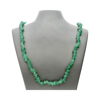 Collier Éclat de Quartz Vert - Aventurine 1