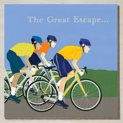 Tarjeta ciclista The Great Escape