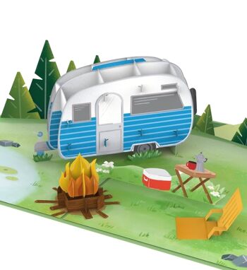 Carte pop-up camping 1