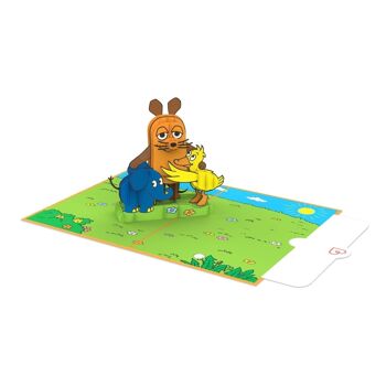 La carte pop-up Mouse® Best Friends 4