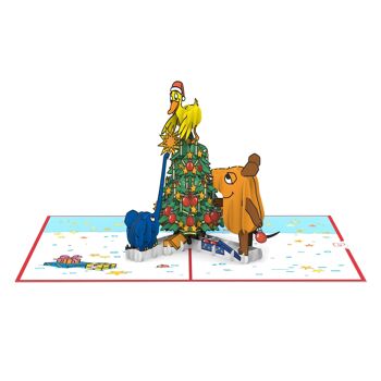 Carte pop-up sapin de Noël The Mouse® 3