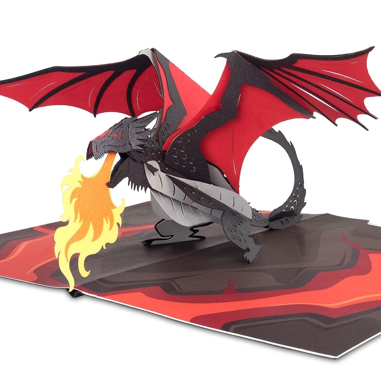 Dragon pop up card