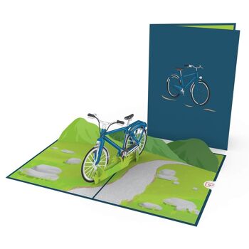 Carte pop-up vélo 2